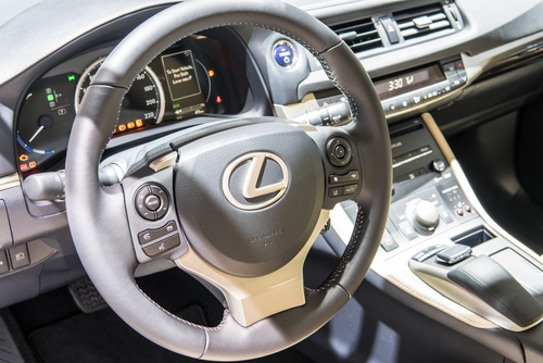 Lexus CT200h 2018: interior