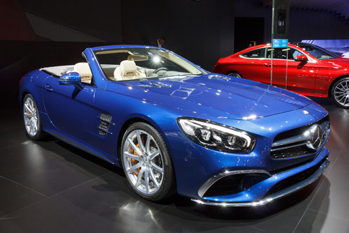 Mercedes AMG SL 63 o 65: lateral