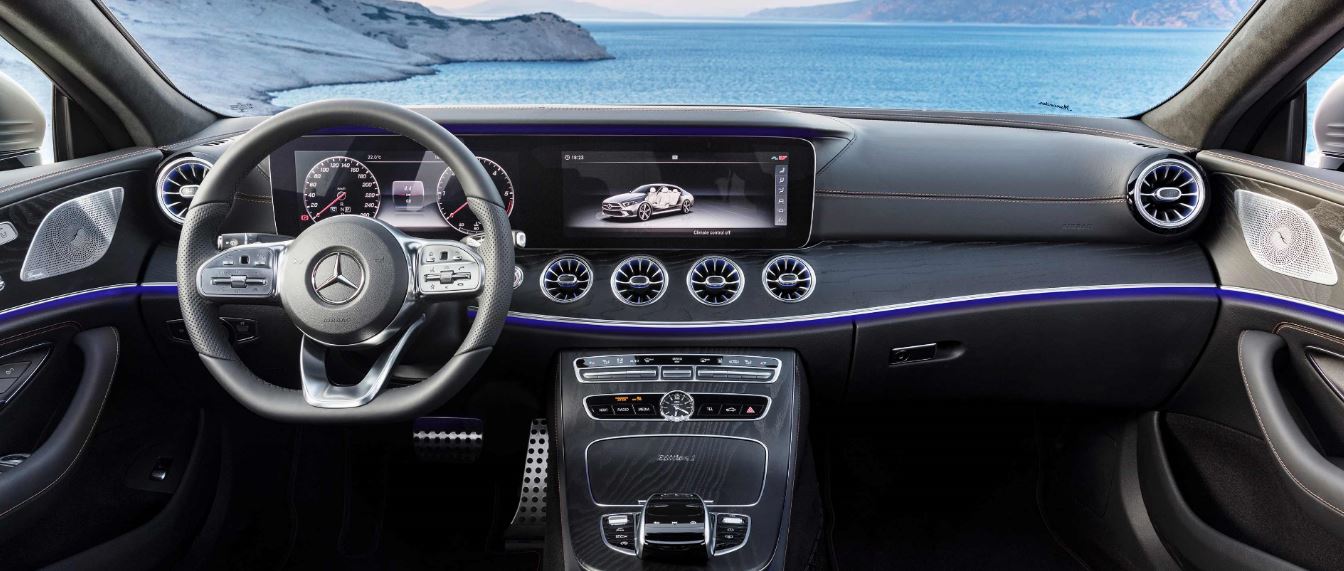 Nuevo Mercedes CLS volante interior berlina premium