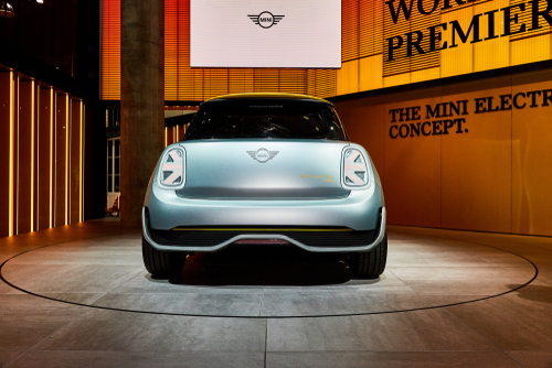 MINI Electric: trasera