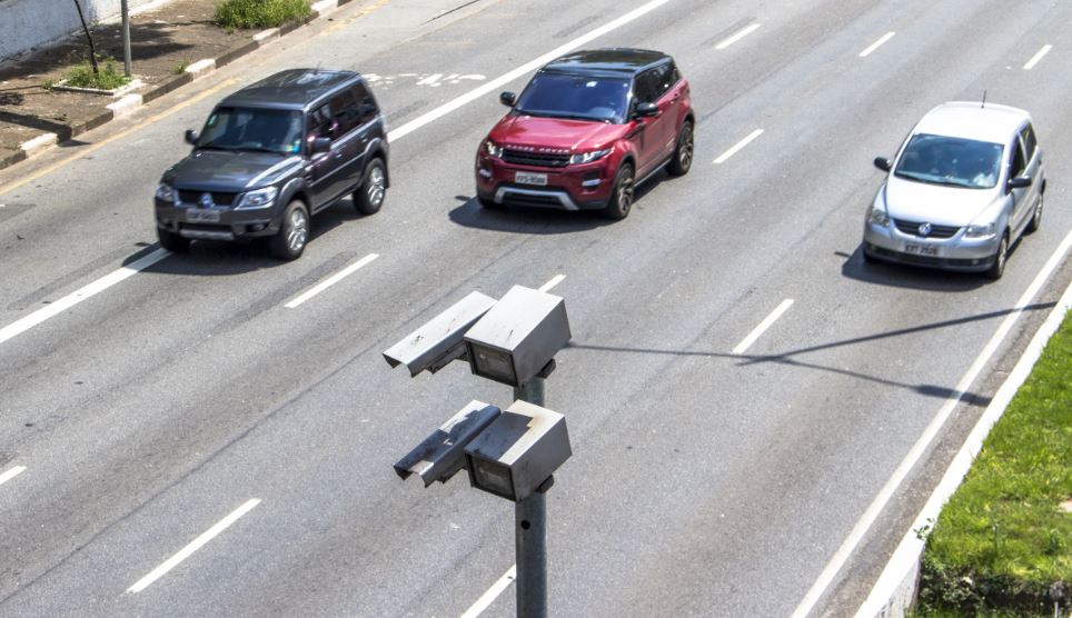 Radar de tramo: cámara trasera