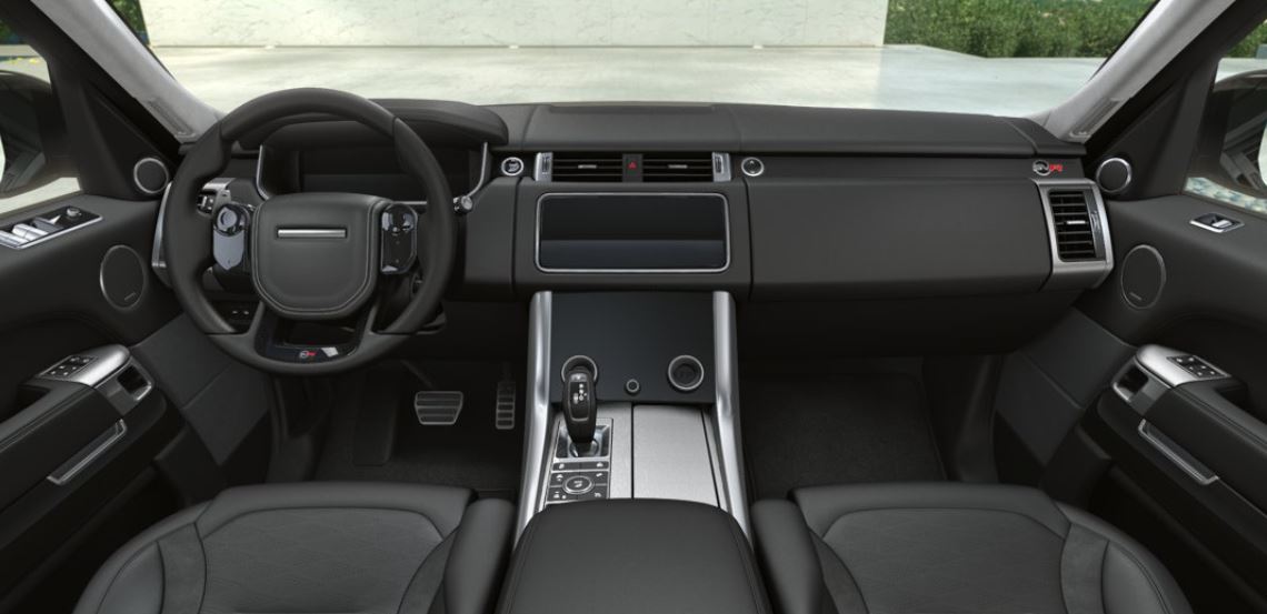 Interior del Range Rover Sport SVR SVO vehÃculos especiales