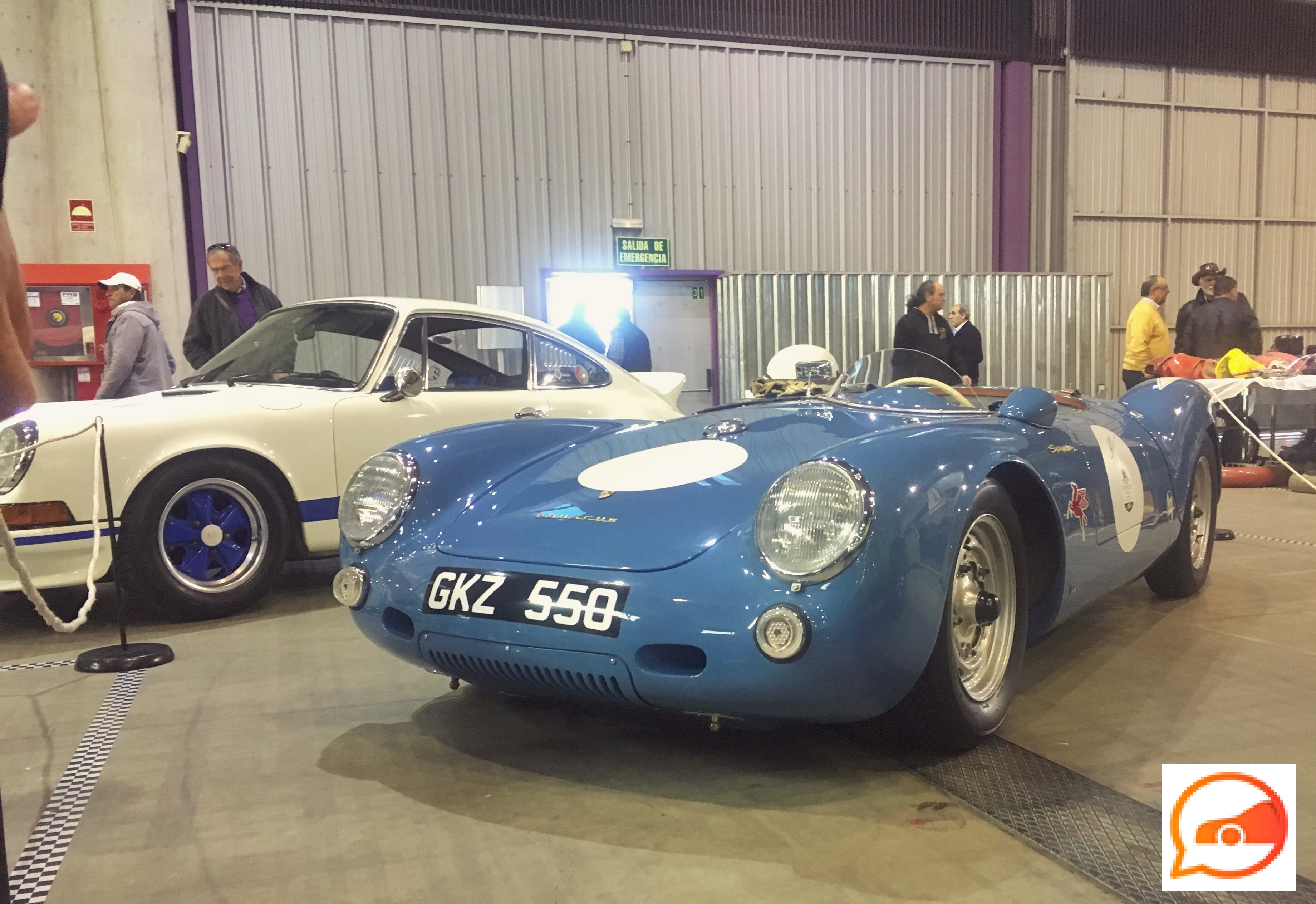 Porsche 550 en la Retro Málaga 2018