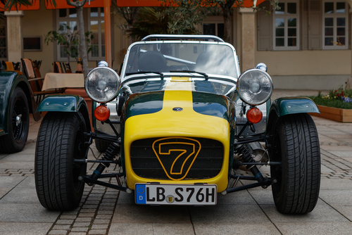 Caterham Seven: frontal