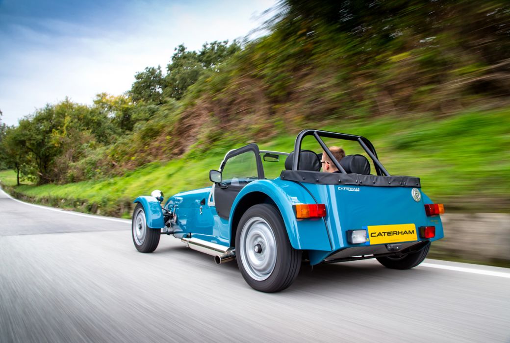 Deportivo Caterham Seven 160: trasera