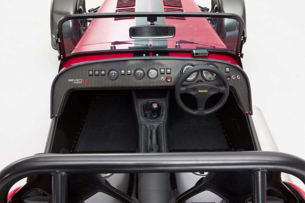 Deportivo Caterham Seven 420: interior