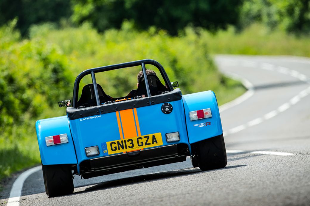Deportivo Caterham Seven 420: trasera