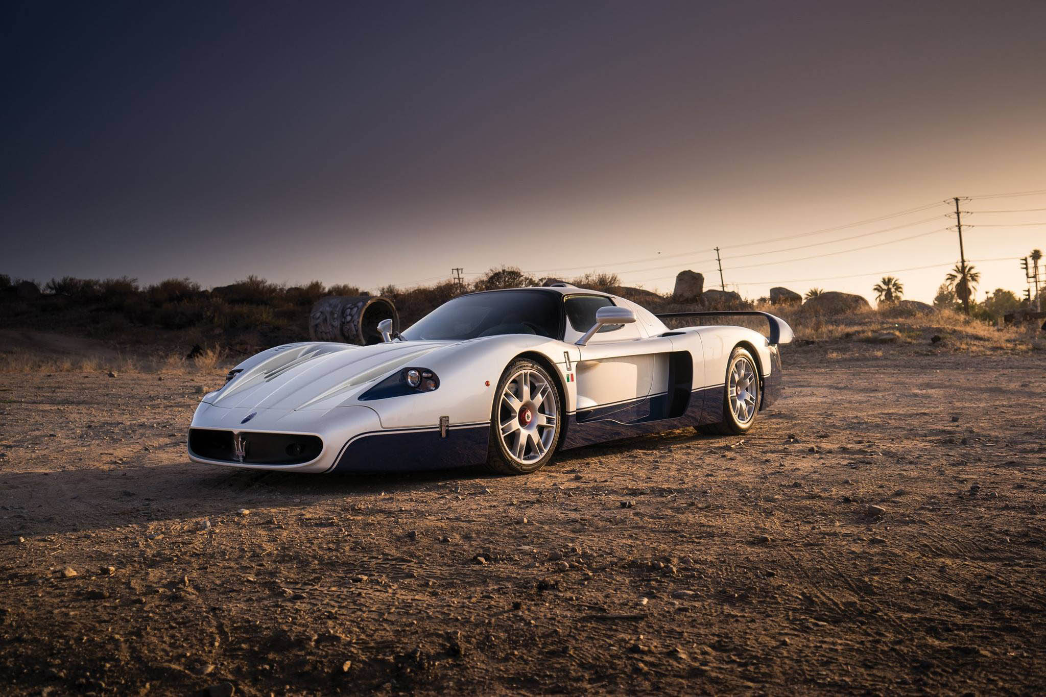 Deportivo Maserati MC12 Stradale: frontal