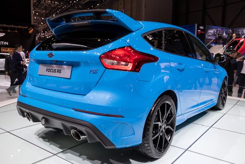 Ford Focus RS 2017: trasera