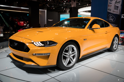 Ford Mustang 2017: frontal