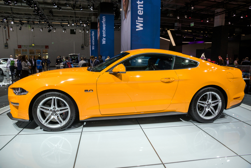 Ford Mustang 2017: lateral