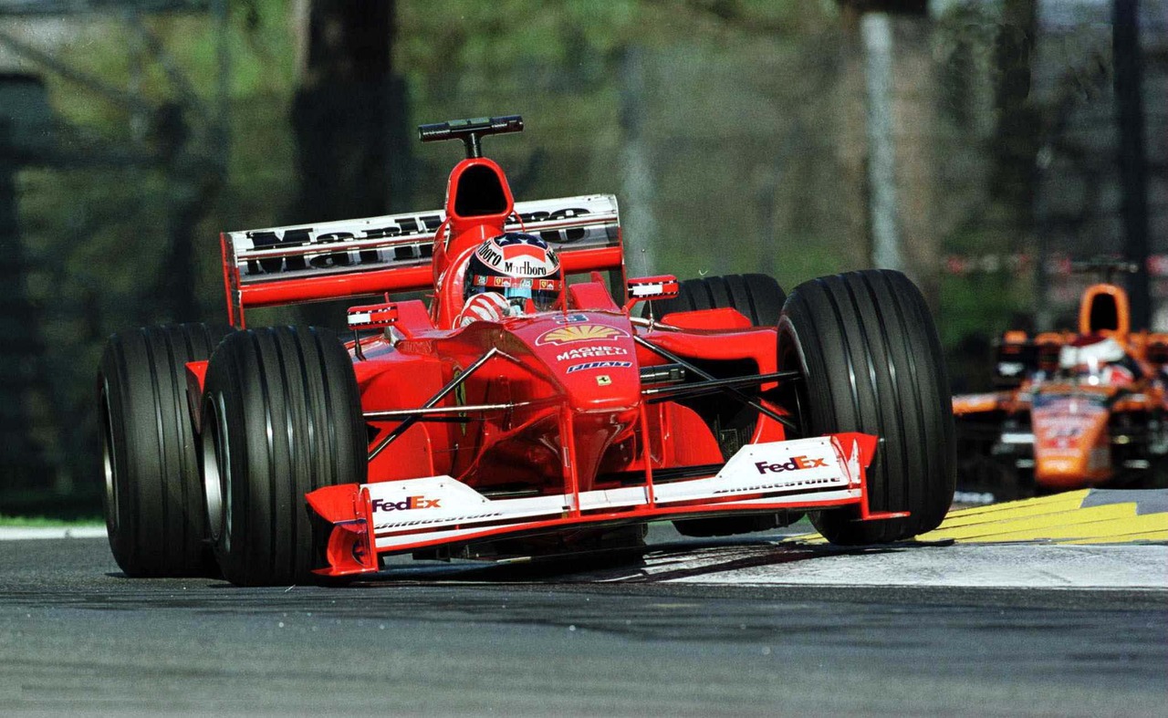 Fórmula 1: motor del Ferrari F1-2000