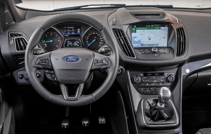 Interior del nuevo Ford Kuga.
