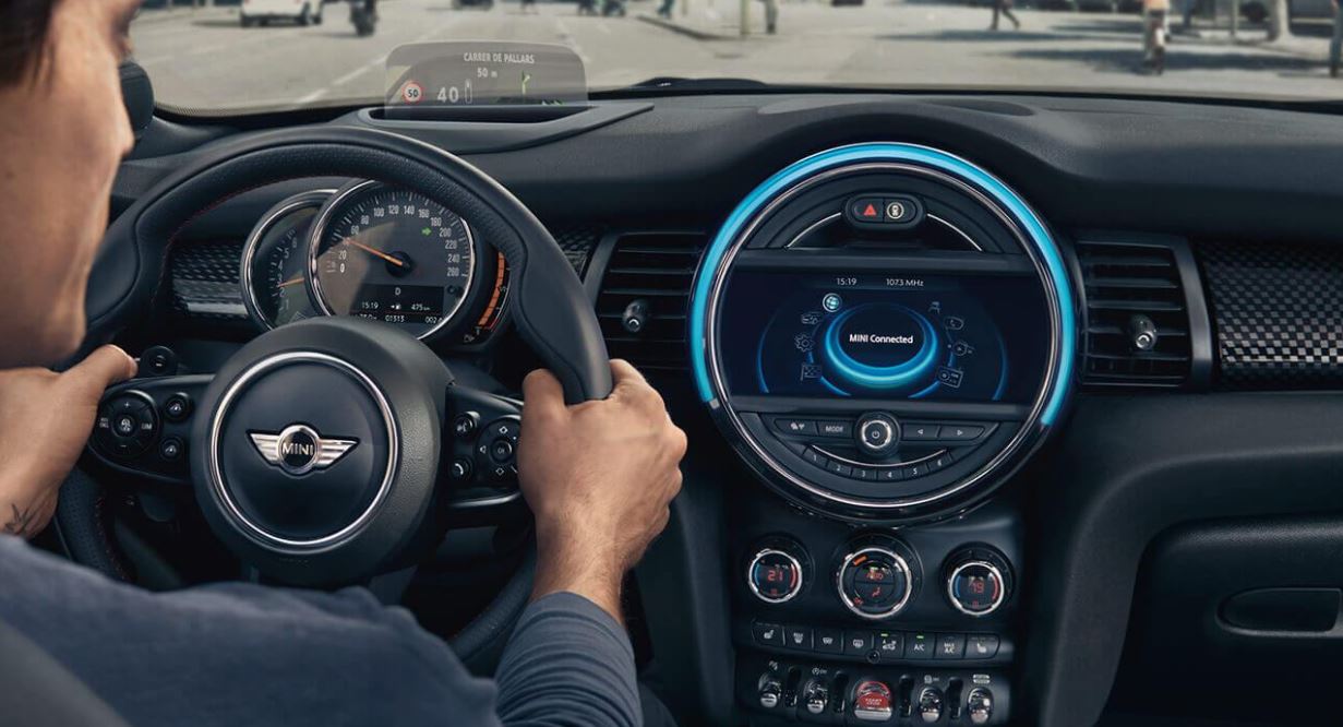 Interior del MINI 5 Puertas clásico familiar