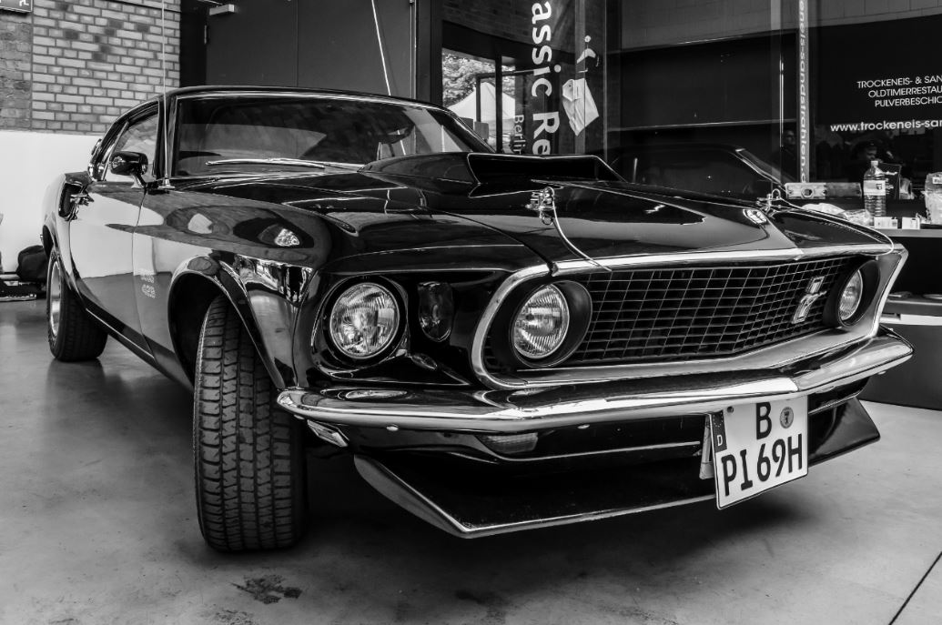 muscle car ford mustang 1964
