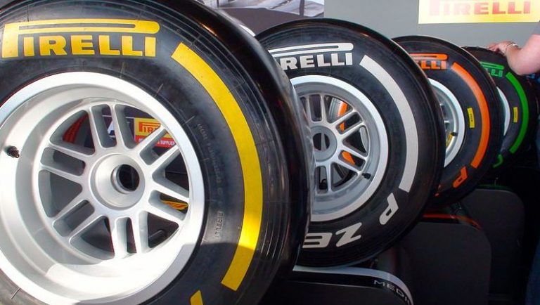 Neumáticos en la Fórmula 1
