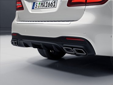 Todocamino SUV Mercedes AMG GLS 63: trasera