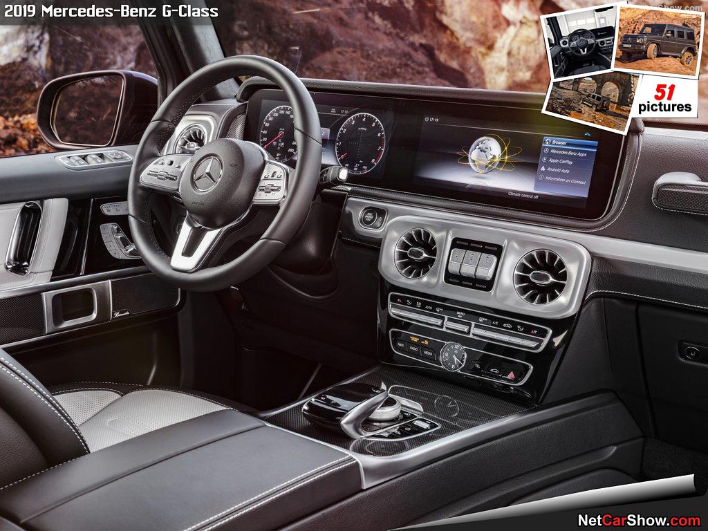 Todoterreno Mercedes Clase G 2018: interior