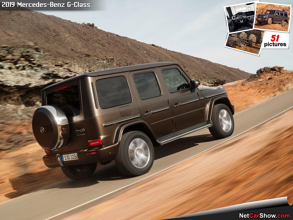 Todoterreno Mercedes Clase G 2018: trasera