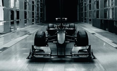 El túnel de viento y los Fórmula 1
