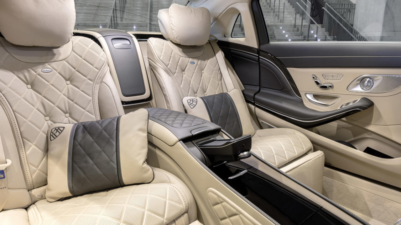 Berlina Mercedes Maybach Clase S: habitáculo