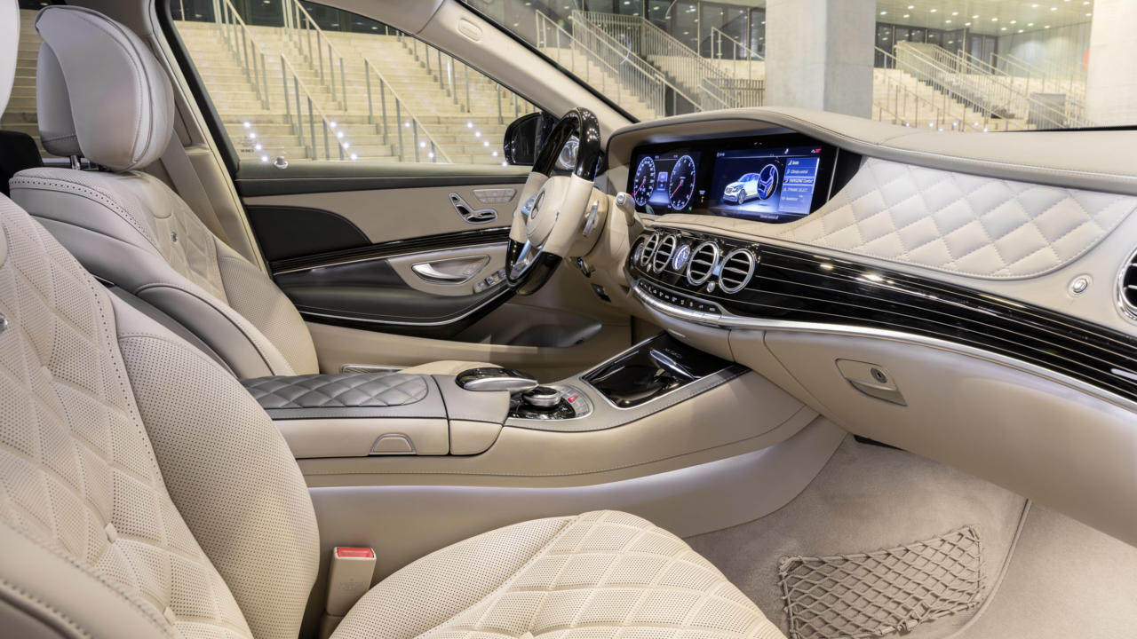 Berlina Mercedes Maybach Clase S: interior