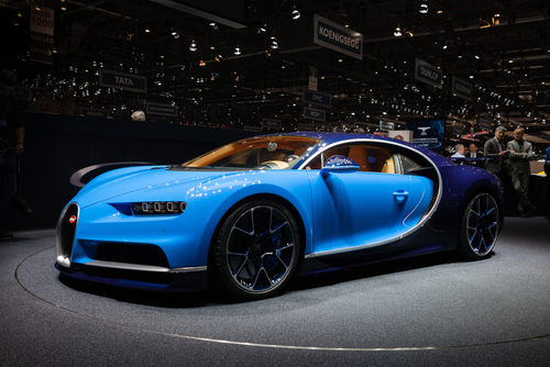 Bugatti Chiron: frontal