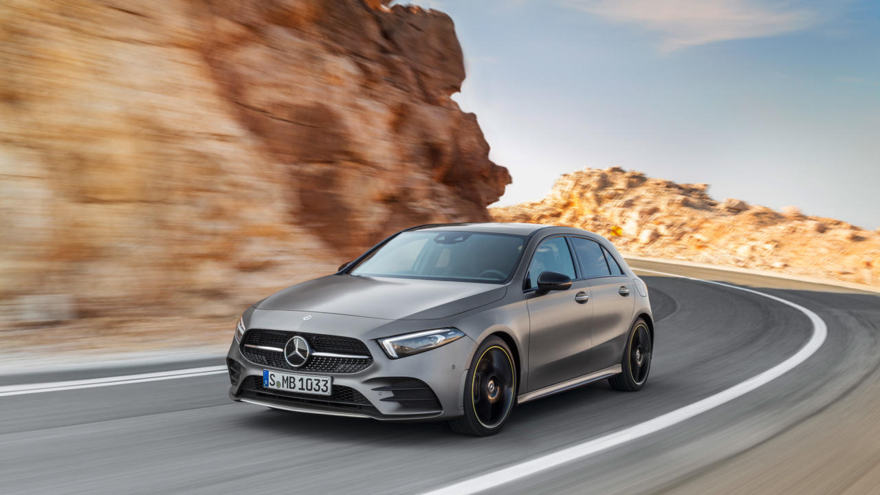 Compacto Mercedes Clase A 2018: frontal