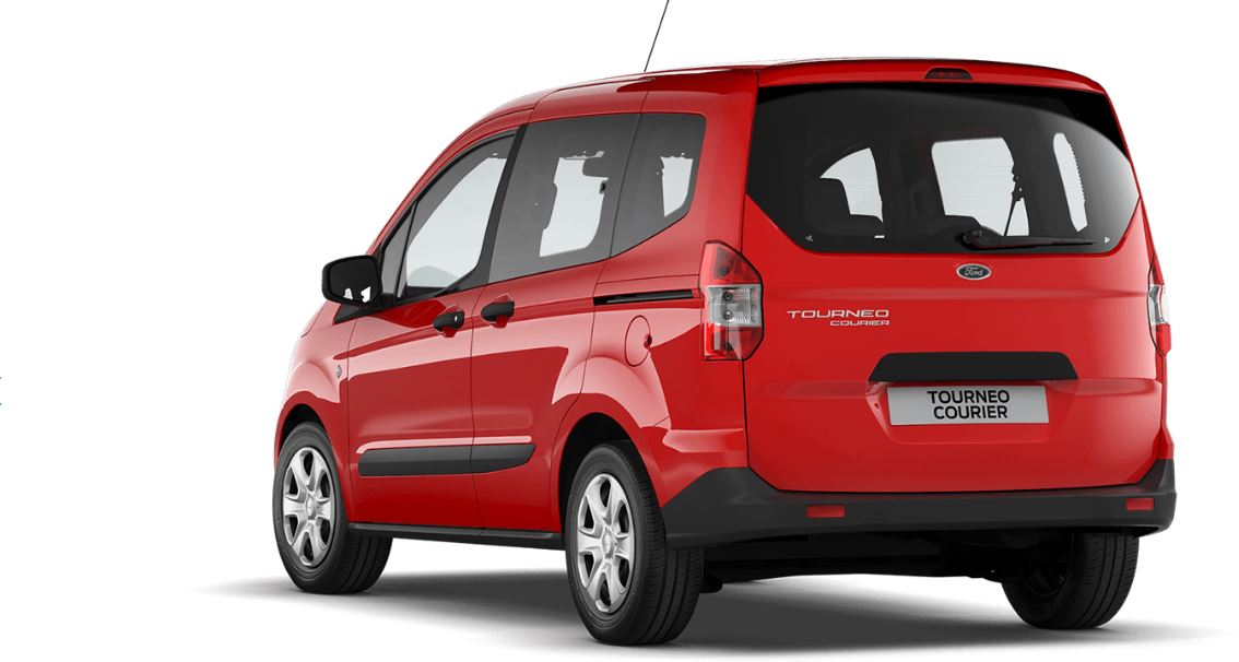 Diseño del Ford tourneo Courier.