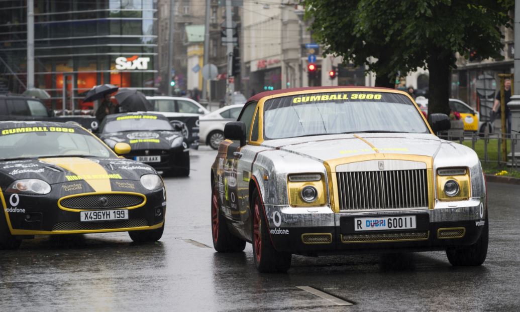 La carrera ilegal de millonarios, la Gumball 3000.