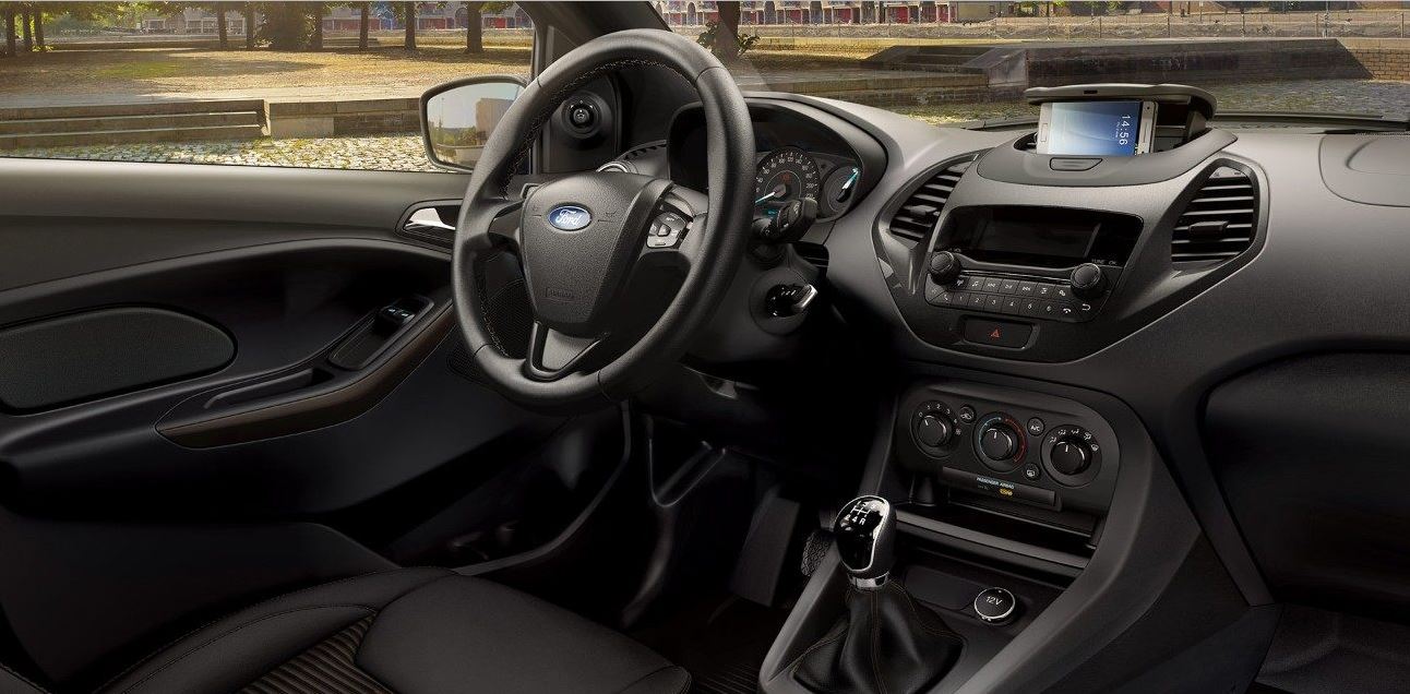 Interior del Ford Ka+.
