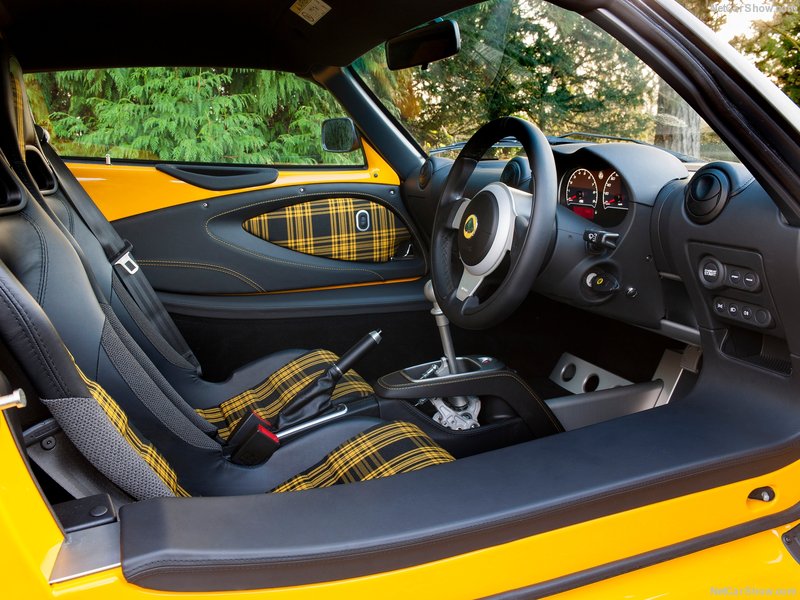 Lotus Exige Sport 350: interior