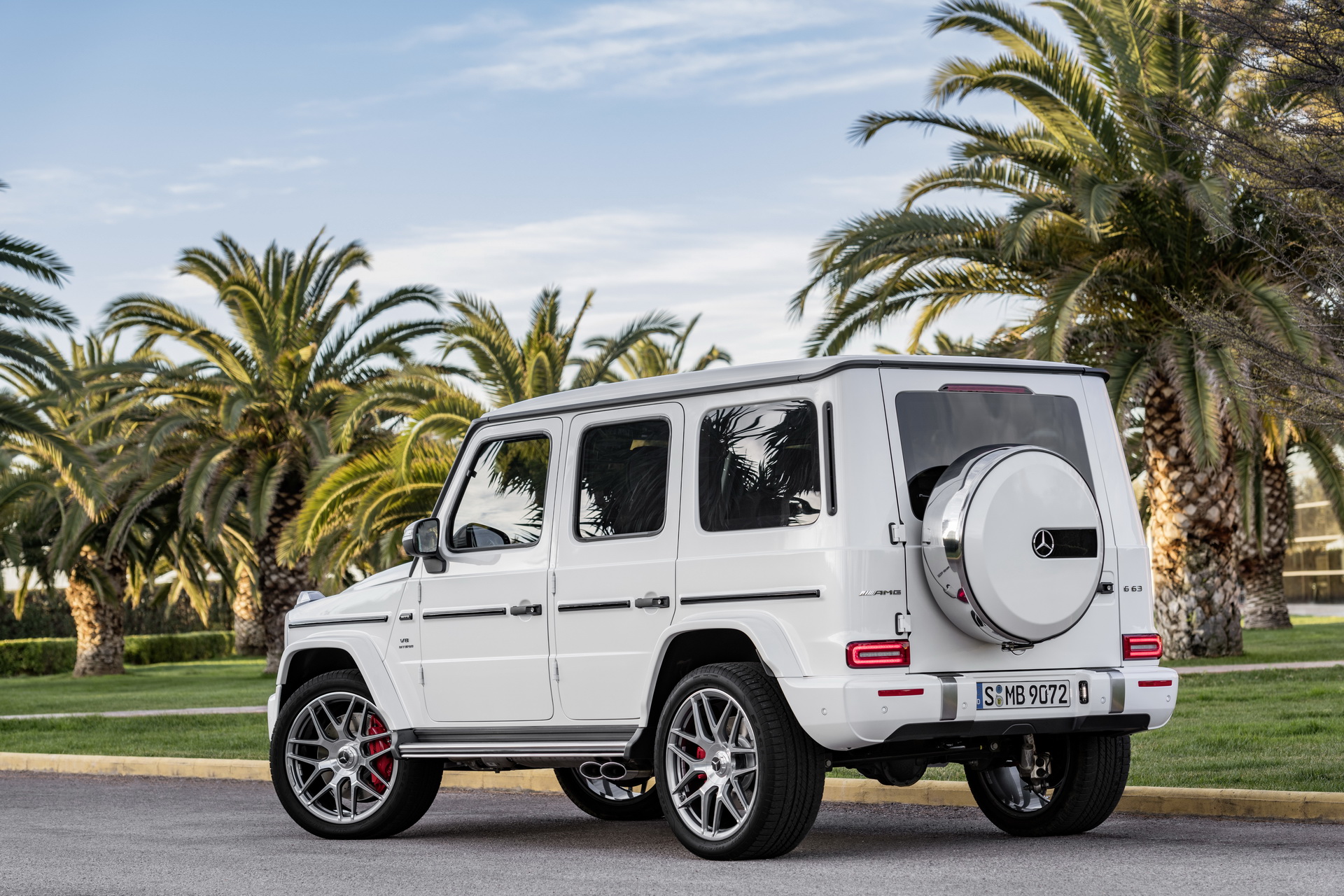 Mercedes-AMG G 63 2018: trasera