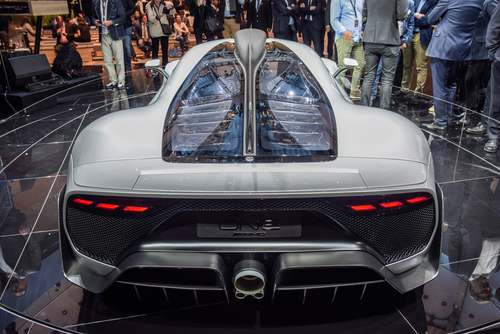 Mercedes-AMG Project One: trasera