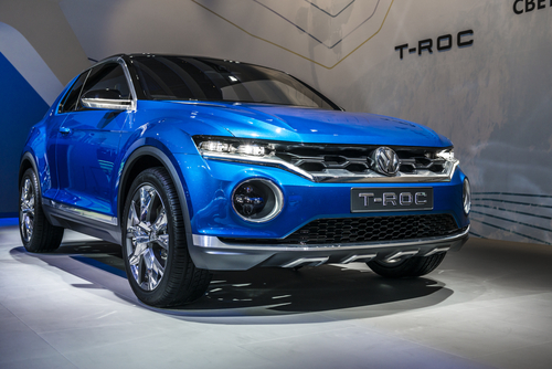 Volkswagen T-Roc: frontal