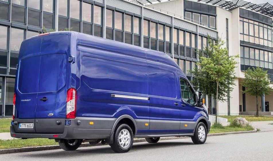 Actual Ford Transit.