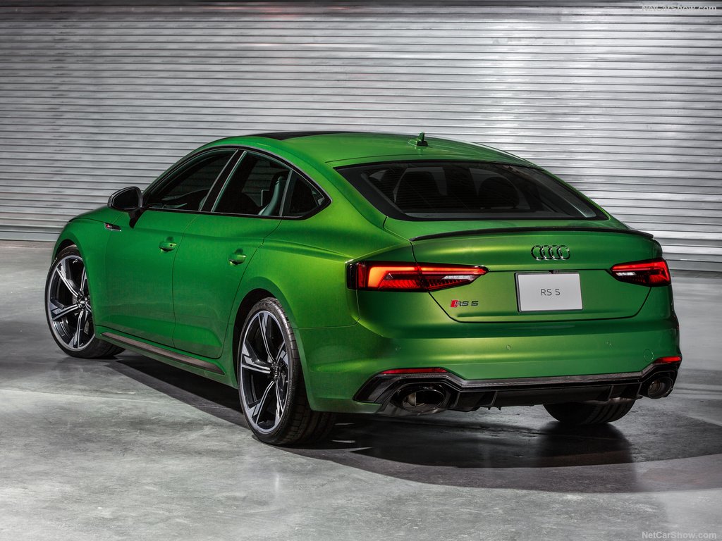 Audi RS5 Sportback: trasera
