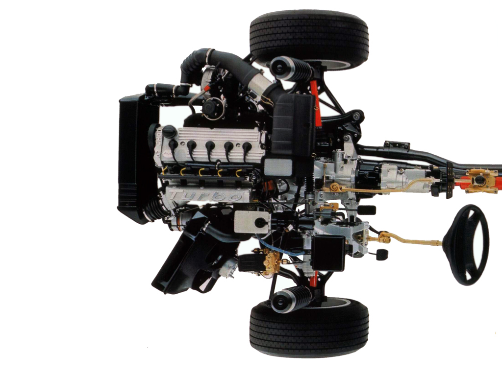 Audi Sport Quattro: motor