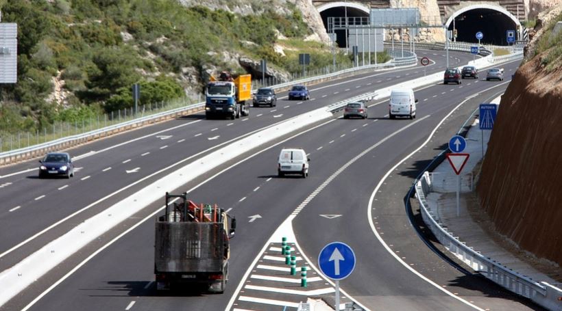 Autovía en pleno funcionamiento.