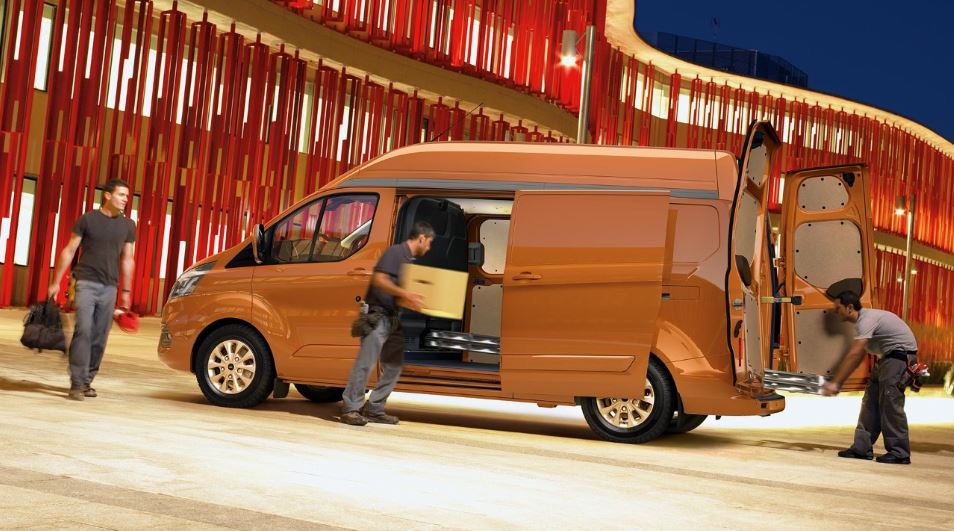 Diseño del Ford Transit Custom.