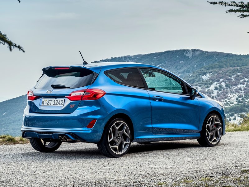 Ford Fiesta ST: trasera