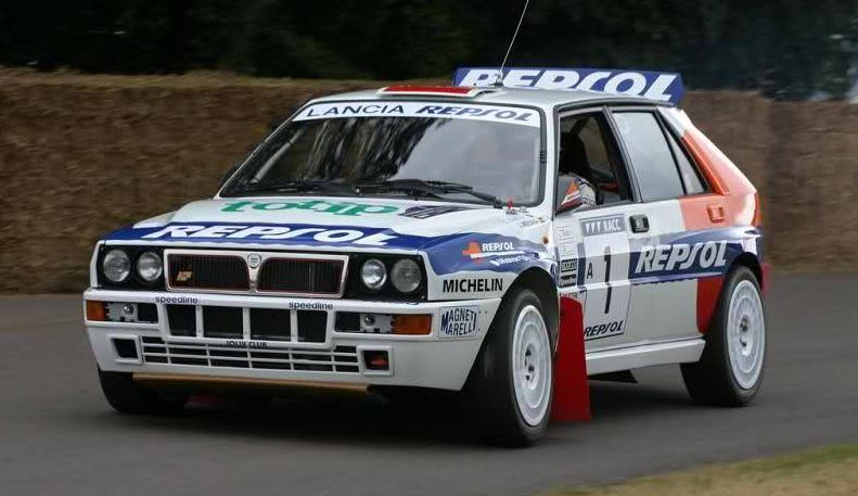 Lancia Delta de Carlos Sainz.