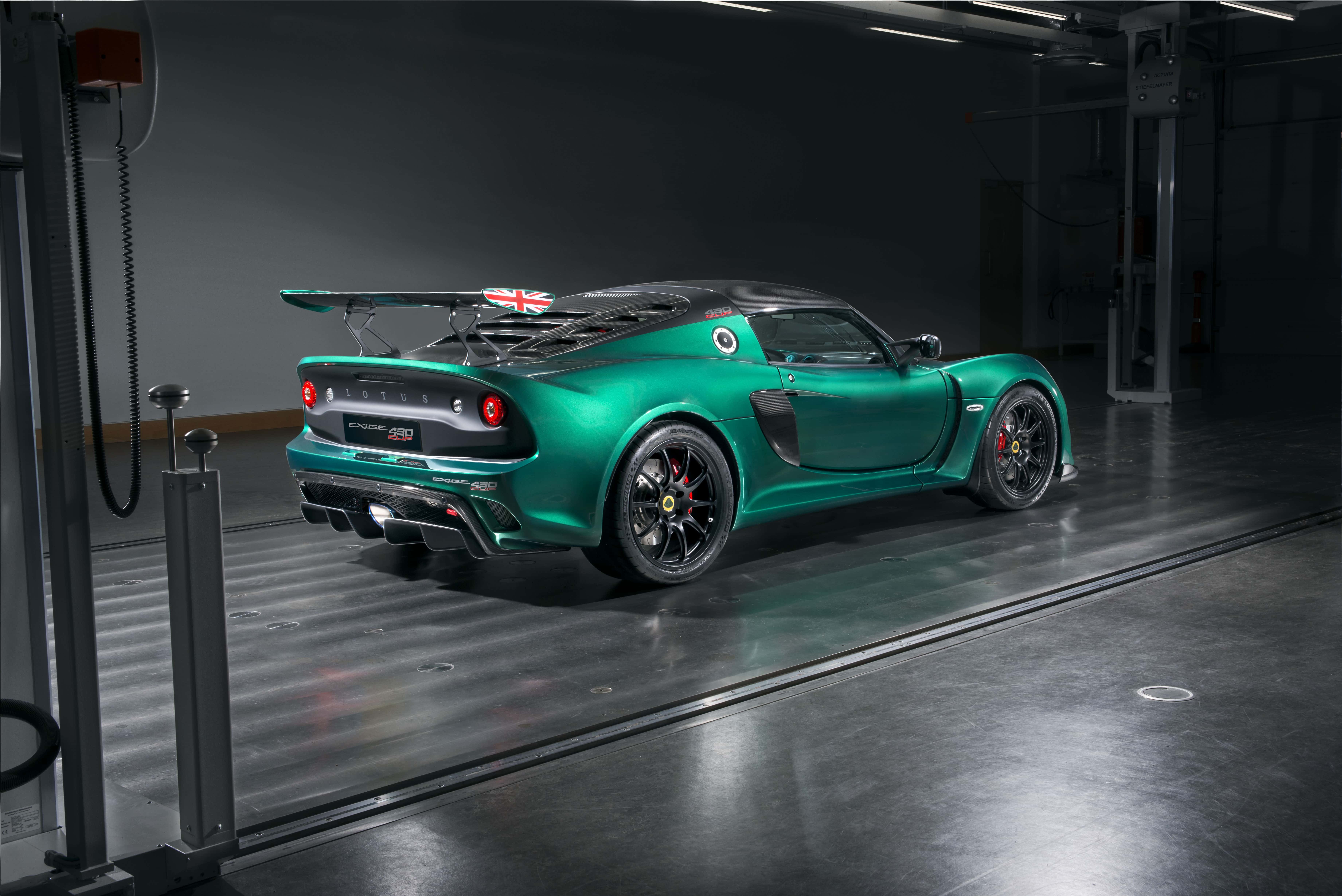 Lotus Exige Cup 430: trasera