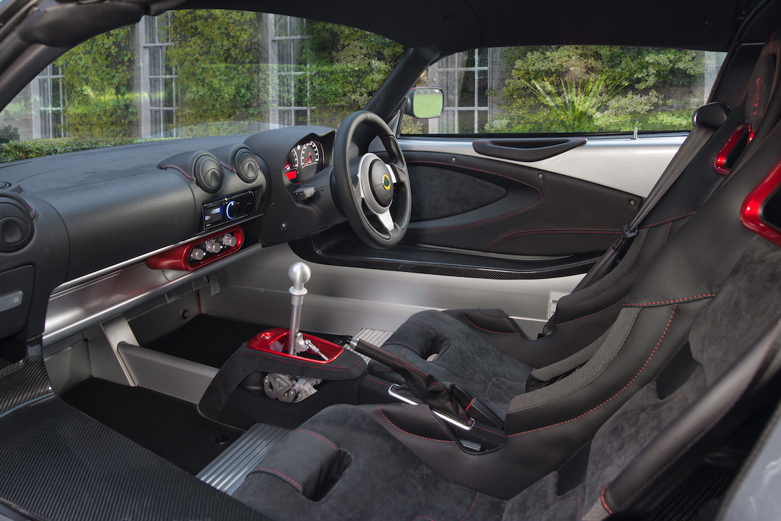 Lotus Exige Sport 380: interior
