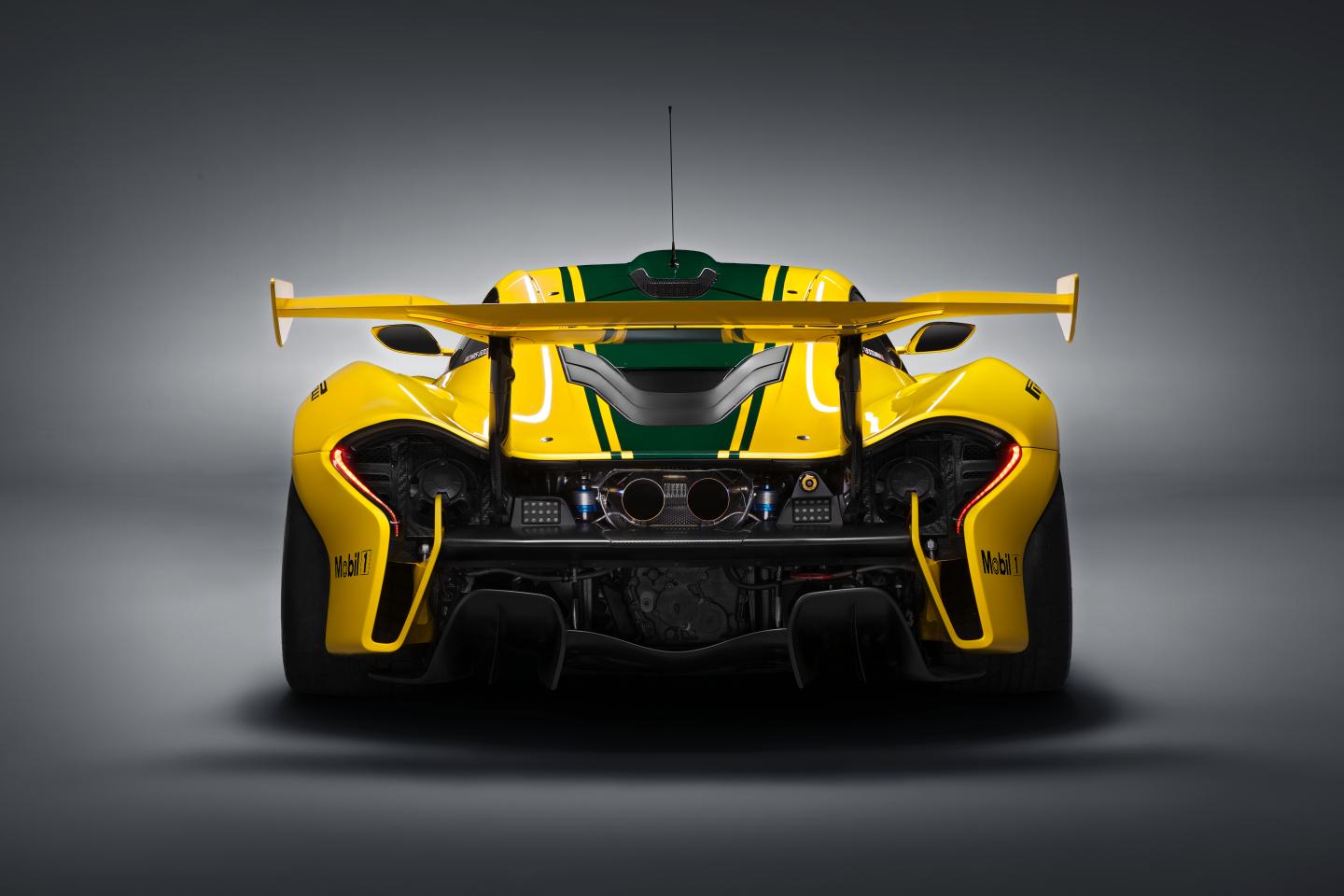 McLaren P1 GTR: trasera