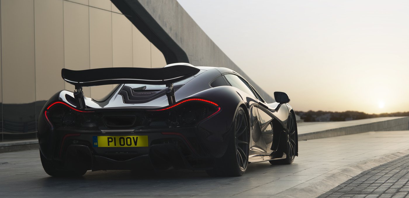 McLaren P1: trasera
