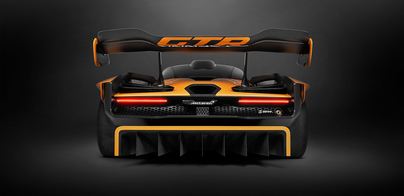 McLaren Senna GTR: trasera