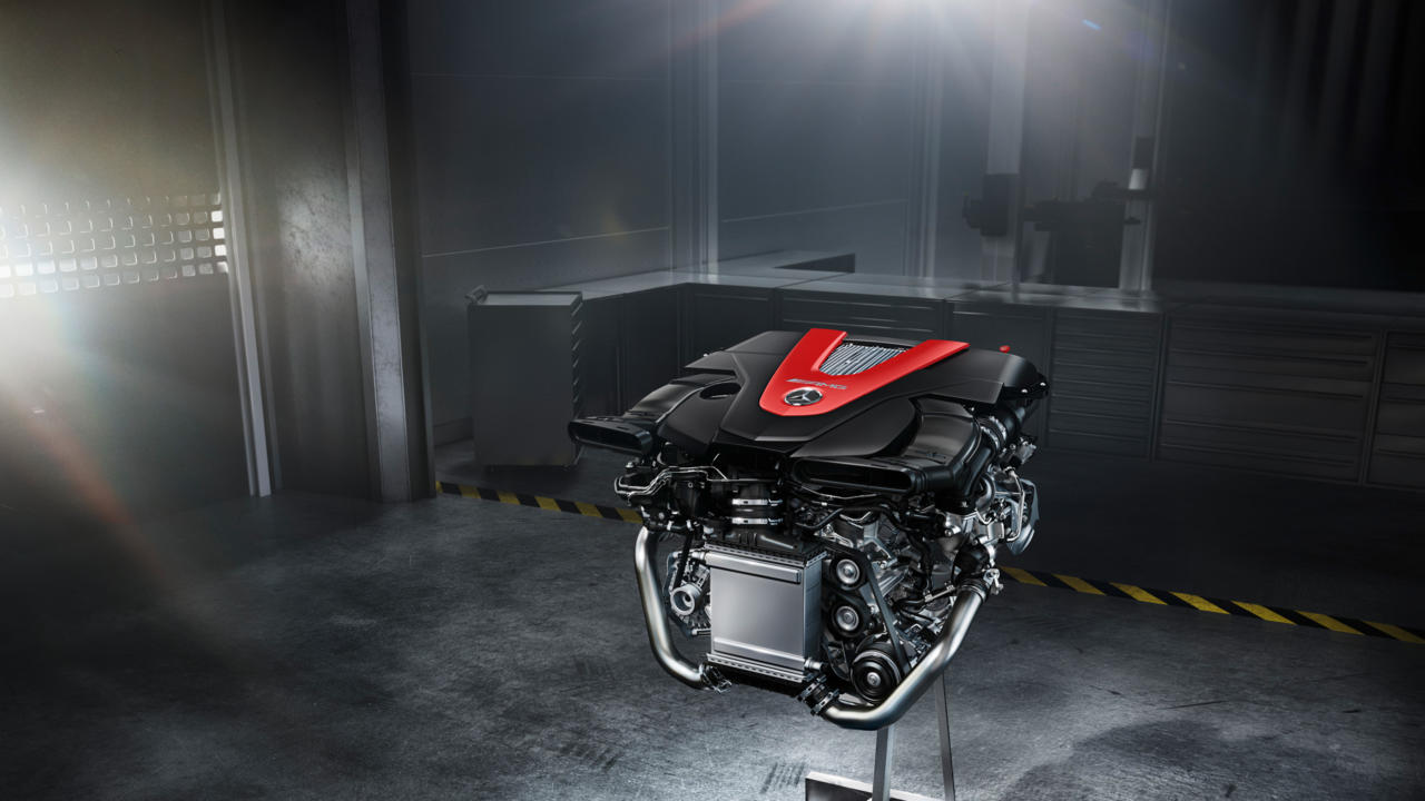 Mercedes-AMG C 43 Coupé: motor