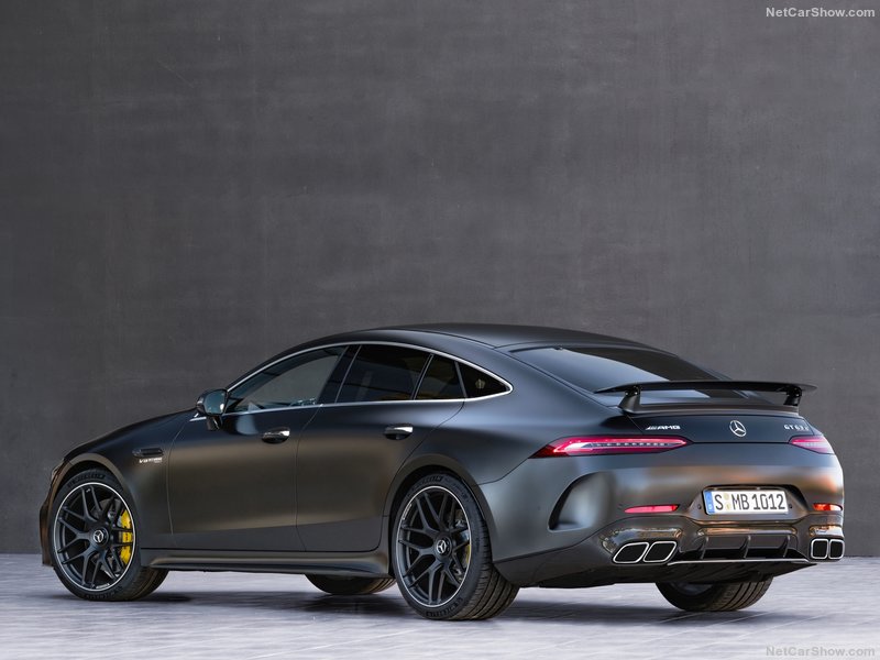 Mercedes-AMG GT 4: trasera