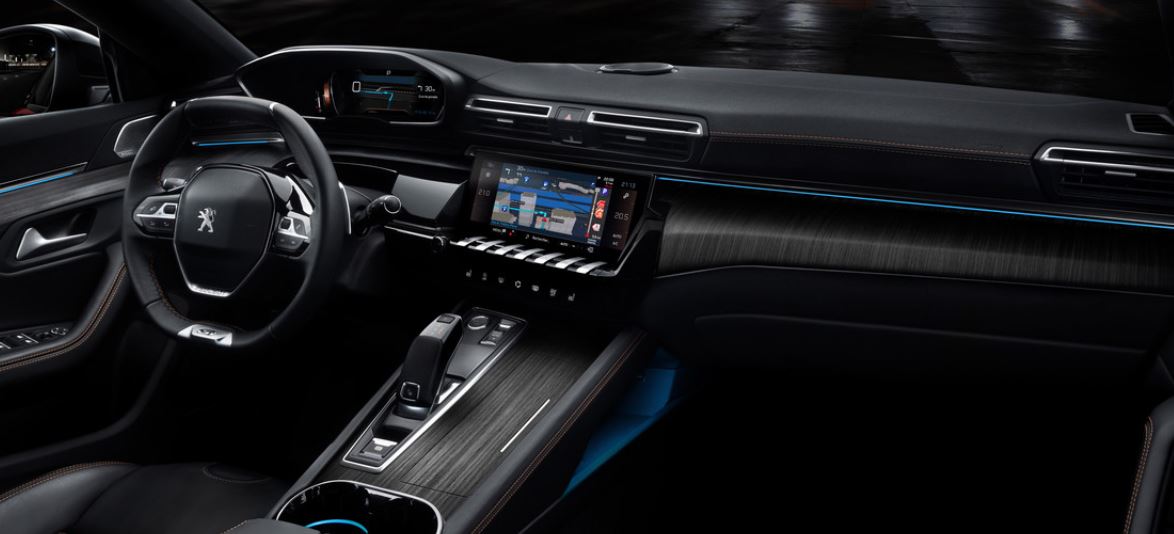 Interior del nuevo Peugeot 508.
